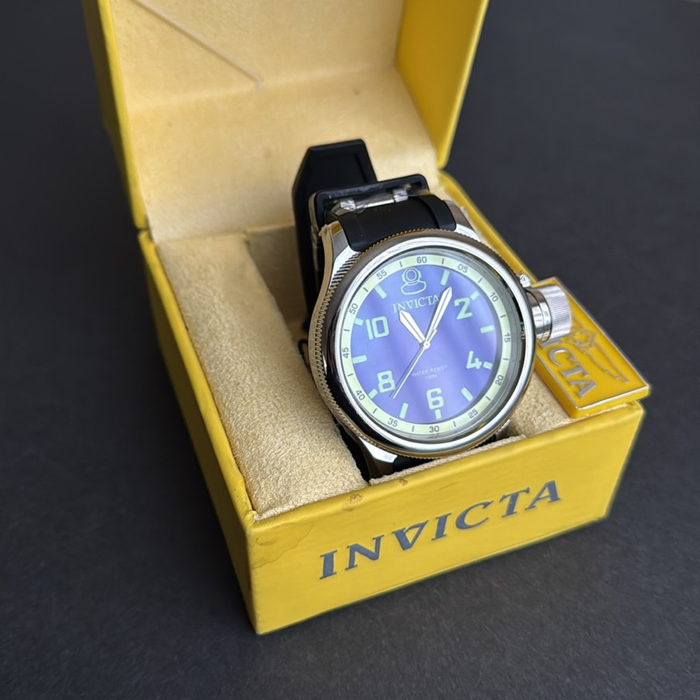 New invicta russian 1959 diver watch $595